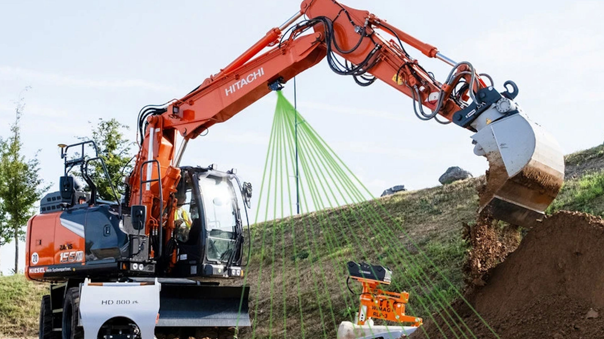 Строительство и геодезия - применение датчика угла наклона ANGLE PRO