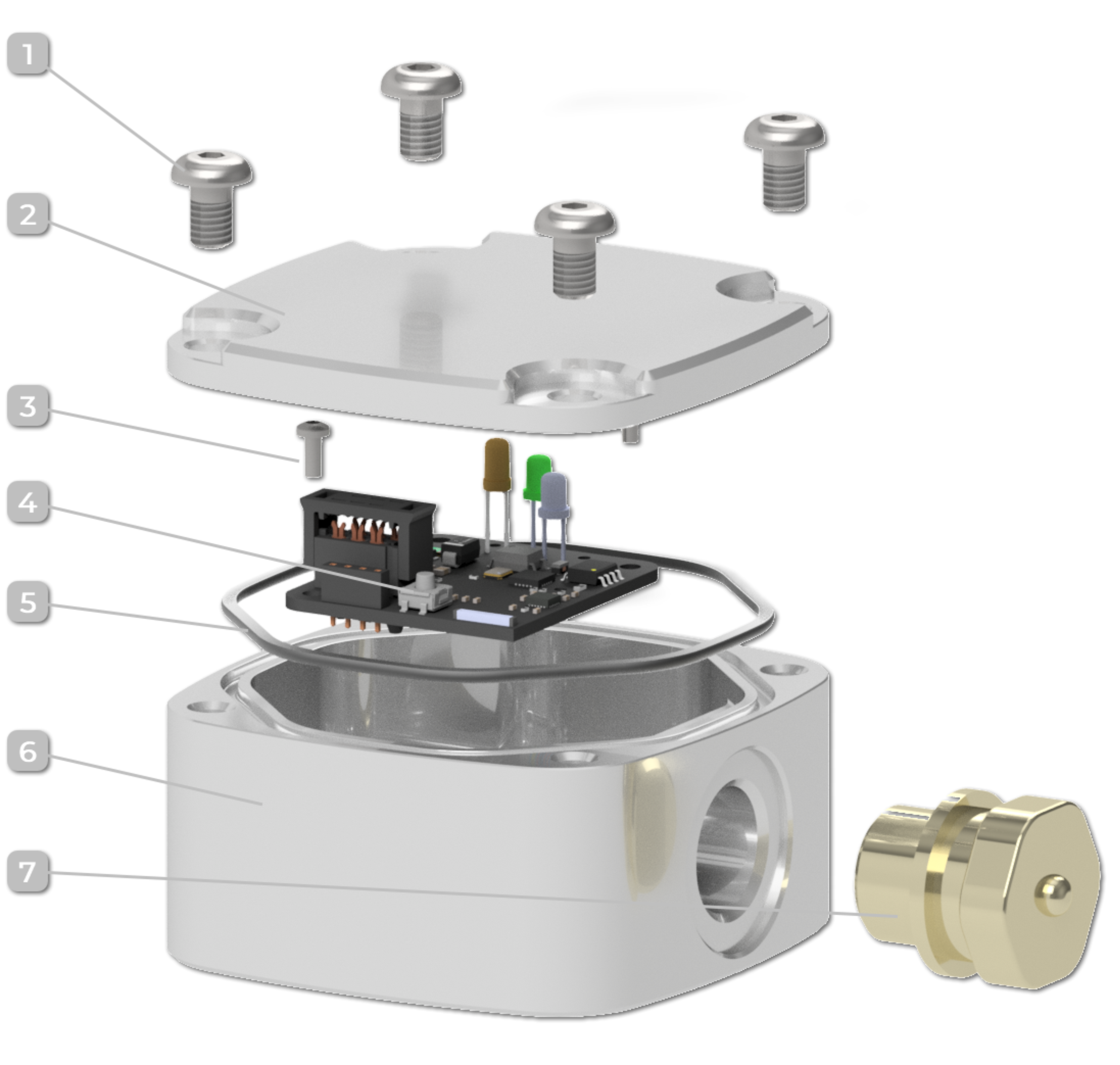 Схема устройства датчика ANGLE PRO - конструкция и компоненты